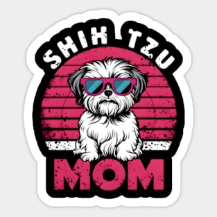 Shih Tzu Mom For Shih Tzu Dog Mother'S Day Sticker